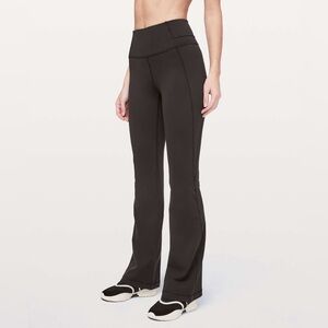 Lululemon Groove Pant Flare *Full-On Luxtreme 32"- Black- Size 2